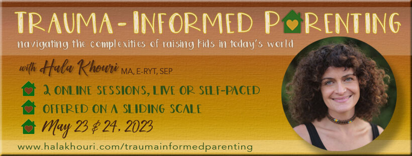 Trauma-Informed Parenting - May 2023 (workshop banner)